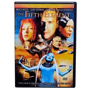 Fifth Element Ultimate Edition DVD Bruce Willis Milla Jovovich Sci-Fi Action